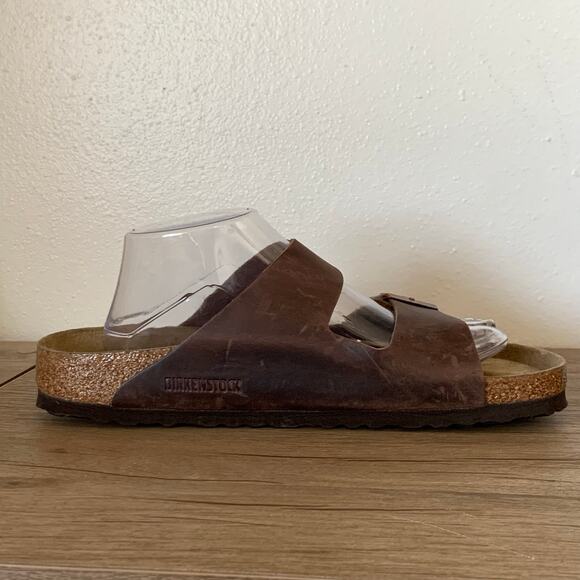 Birkenstock Arizona Oiled Leather Habana Two Strap 42 EU | 11-11.5 W | 9-9.5 M - Picture 9 of 13